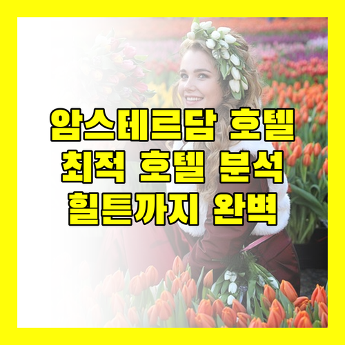 암스테르담 호텔 완벽 분석 호텔 올드 쿼터부터 더블트리 힐튼까지