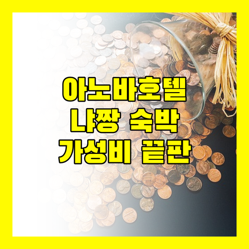아노바 냐짱 호텔 숙박 후기 롯데마트 앞 가성비 호텔의 모든 것