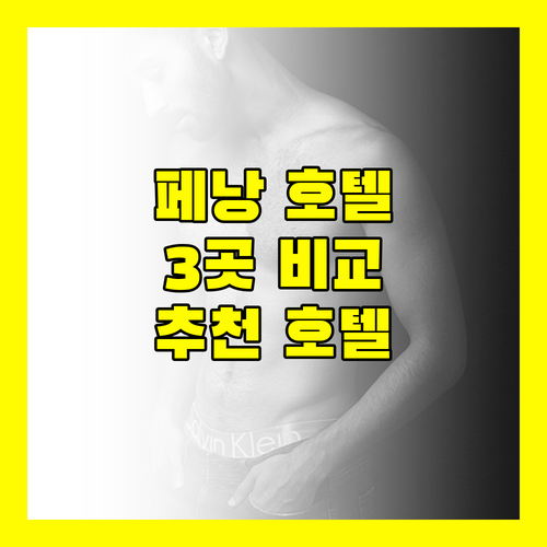 페낭 호텔 추천 파크로얄, 거니 베이, 쇼 호텔(BreakX) 비교 분석