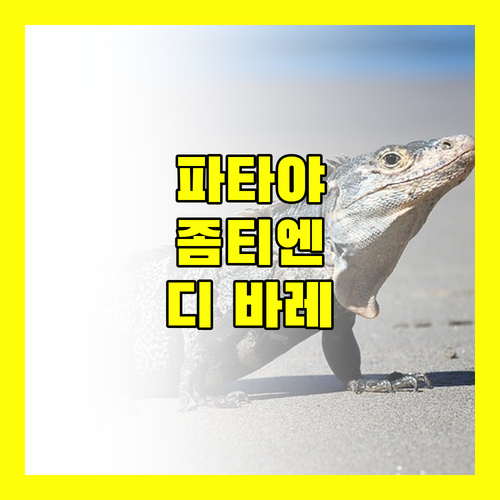 파타야 좀티엔 비치, 디 바레 호텔에서 만끽하는 오션뷰! 그런데..