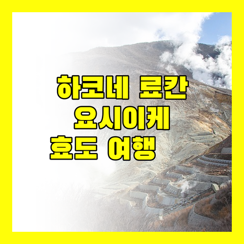 요시이케 료칸, 하코네에서 만나는 전통과 정원의 조화! 효도 여행으로 강력 추천합니다!